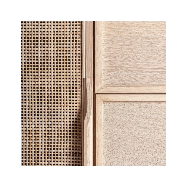 Aparador WEURTZ, Madera, Ratán /...