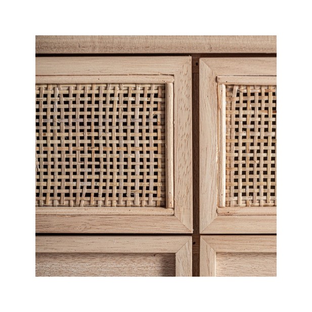 Mueble TV WEURTZ, Madera, Ratán /...