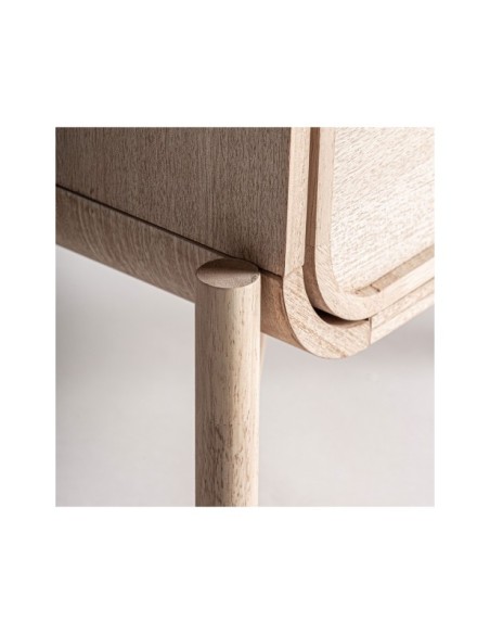 Cómoda Sinfonier WEURTZ, Madera, Ratán / Marrón Claro - Kodu Home Design