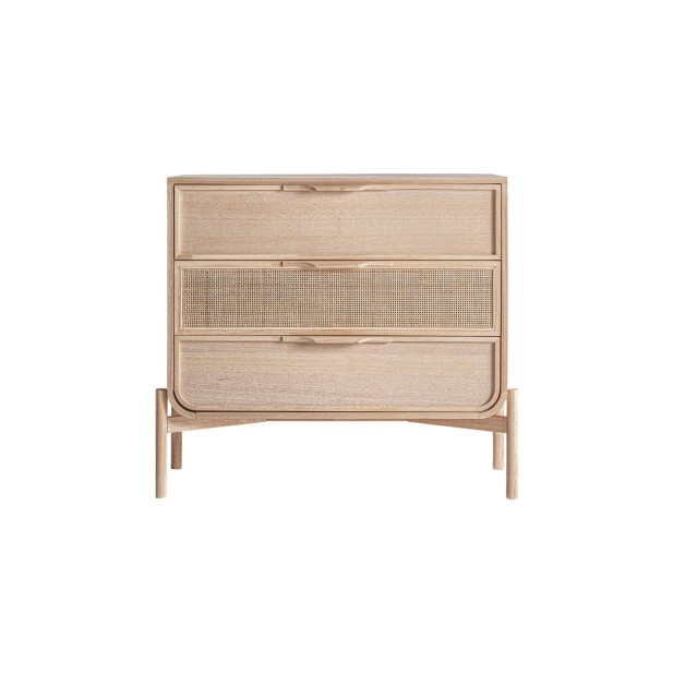 Cómoda WEURTZ, Madera, Ratán / Marrón...