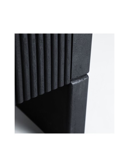 Aparador WEIDA, Madera de Mango / Negro - Kodu Home Design