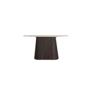 Consola VERONA, DM, Mármol Sintético / Marrón, Beige -...