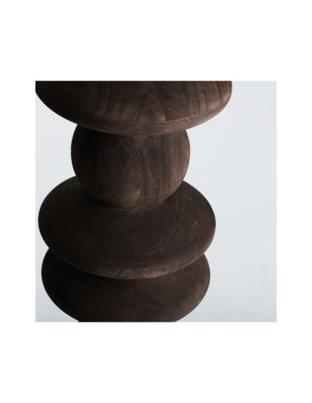 Consola VRADS, Madera de Mango, Mármol / Marrón - Kodu Home Design