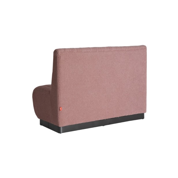 Sofá WARHEM, Algodón, Madera / Rosa,...