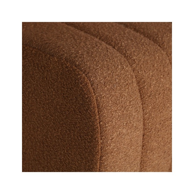 Sofá WARHEM, Algodón, Madera / Ocre,...