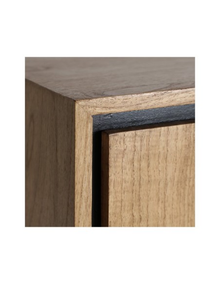 Aparador OSBY, Madera / Marrón Claro, Negro - Kodu Home Design