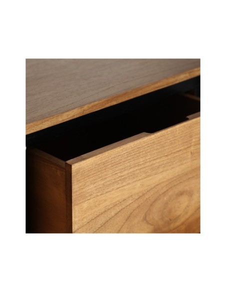 Aparador OSBY, Madera / Marrón Claro, Negro - Kodu Home Design