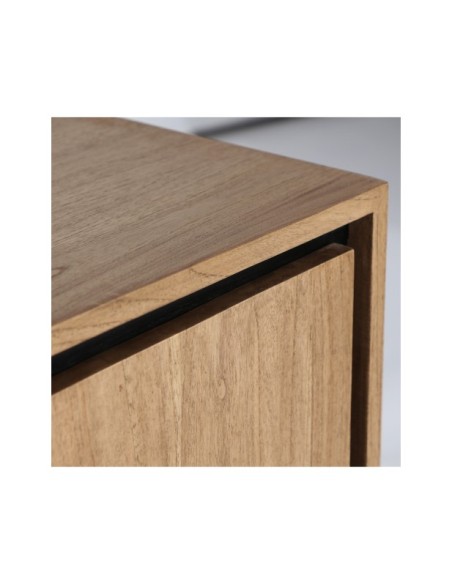 Mueble TV OSBY, Madera / Marrón Claro, Negro - Kodu Home Design