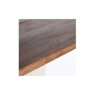 Mesa de Bar KILHE 65x65x107 cm, Hierro, Madera de Mango /... 2