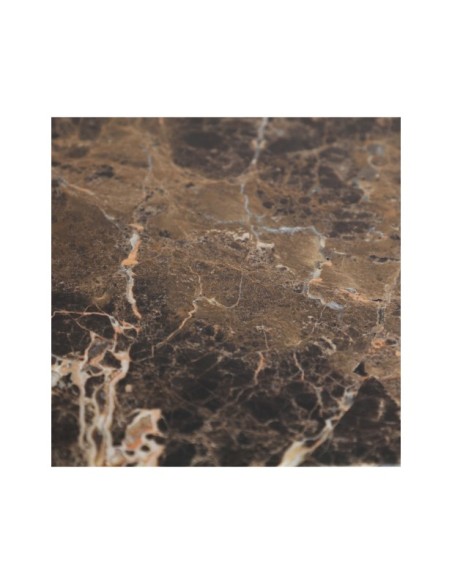 Consola LOOP, Madera de Mango, Mármol / Negro, Marrón - Kodu Home Design