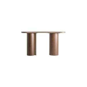 Consola ROOT, DM, Madera / Verde, Marrón - Kodu Home Design