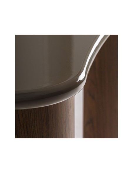 Consola ROOT, DM, Madera / Verde, Marrón - Kodu Home Design