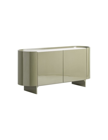 Aparador STAGE, DM, Cerámica / Verde, Blanco - Kodu Home Design