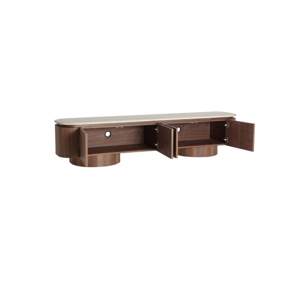 Mueble TV DUNE, Mármol Sintético, DM,...