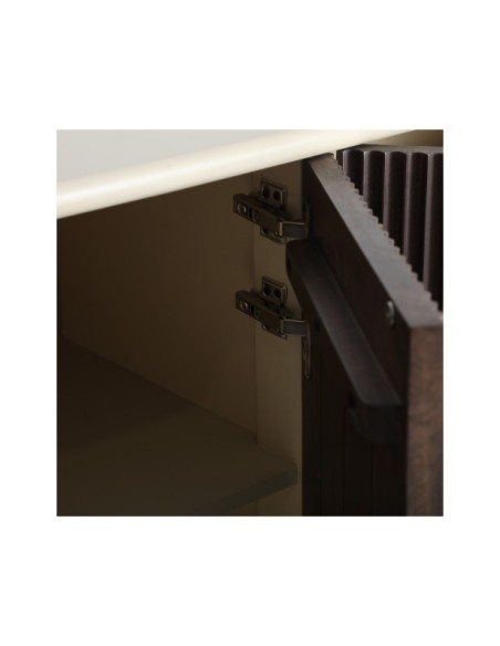 Aparador MILHAR, Madera de Mango, DM / Marrón, Beige - Kodu Home Design