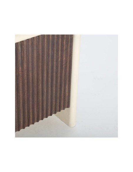 Mueble TV MILHAR, Madera de Mango, DM / Marrón, Beige - Kodu Home Design