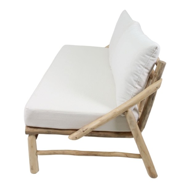 Banco Samos De Madera Maciza Tropical...