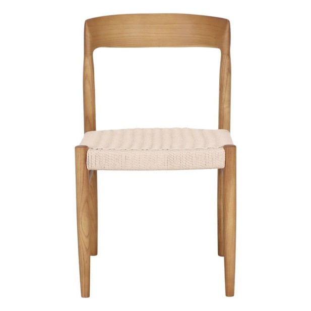 Silla Odense De Madera Maciza De Olmo...