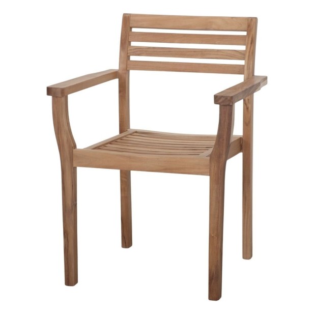 Silla Marsella Madera Teka Natural