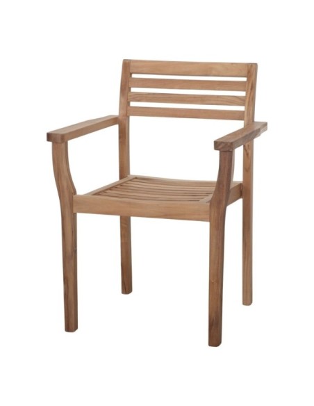 Silla Marsella Madera Teka Natural