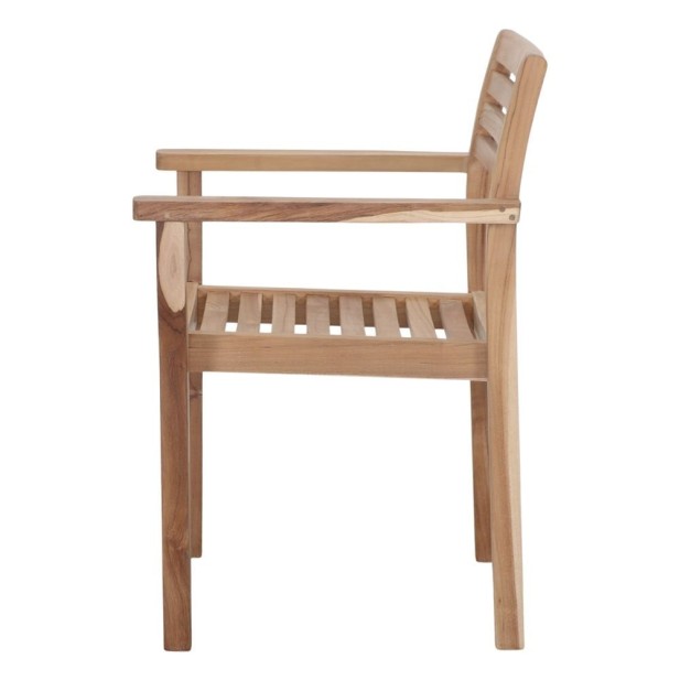 Silla Marsella Madera Teka Natural