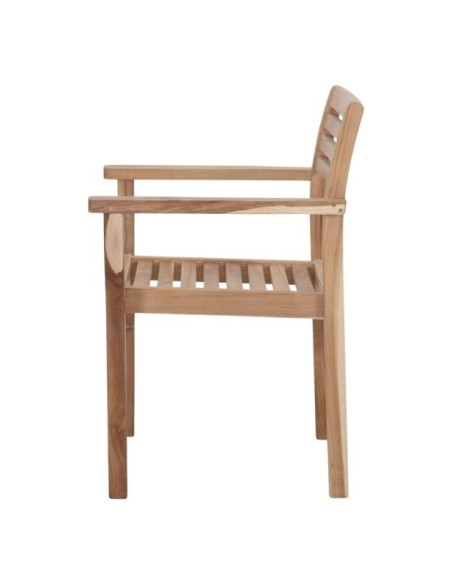 Silla Marsella Madera Teka Natural