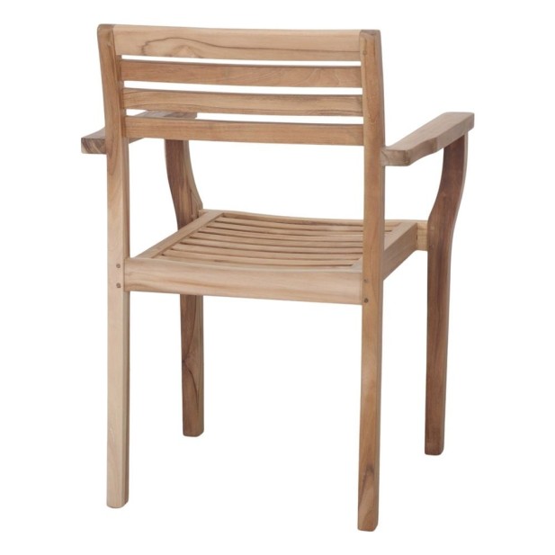 Silla Marsella Madera Teka Natural