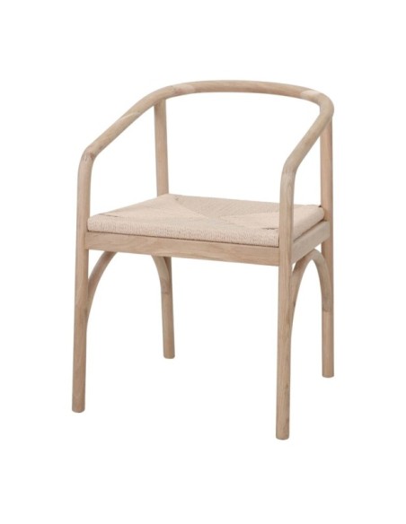 Silla Helsinki Madera Roble Cuerda