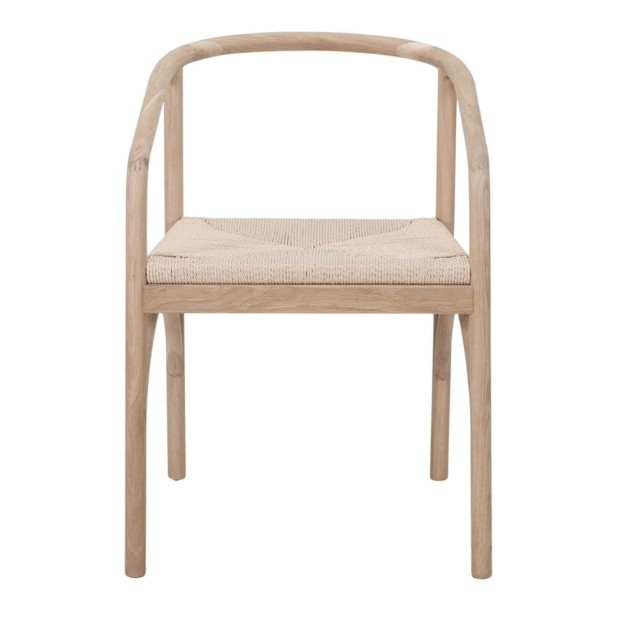 Silla Helsinki Madera Roble Cuerda