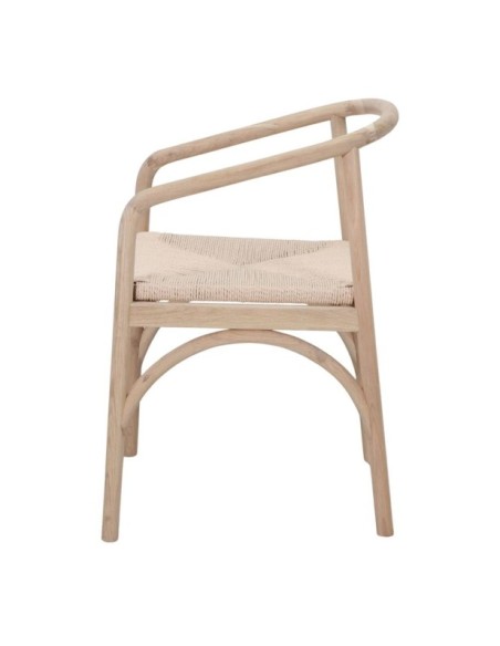Silla Helsinki Madera Roble Cuerda