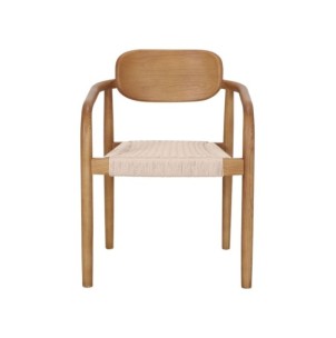 Silla Bali Madera Tropical Fibra Natural 2