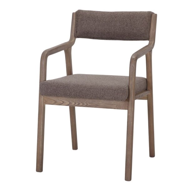 Silla Praga Madera Tapizada Nórdica...