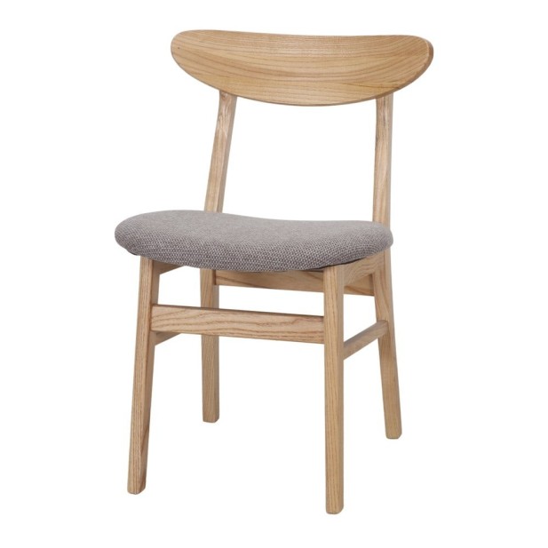 Silla Viena Madera Tapizada Elegante...