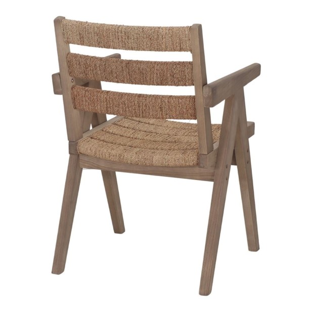 Silla Zurich Madera Olmo Tapizada