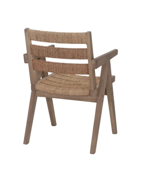 Silla Zurich Madera Olmo Tapizada