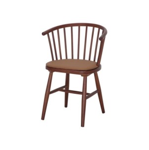 Silla Copenhague Madera Olmo Brazos