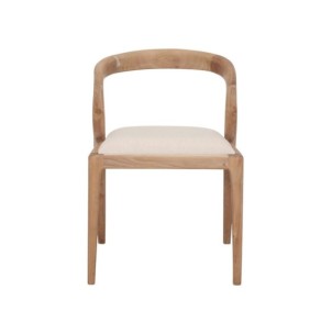 Silla Verona Madera Teka Tapizada 2