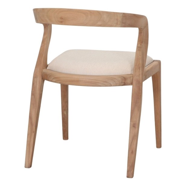 Silla Verona Madera Teka Tapizada
