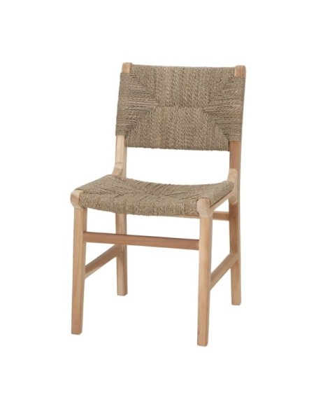 Silla Siena Madera Teka Mediterránea