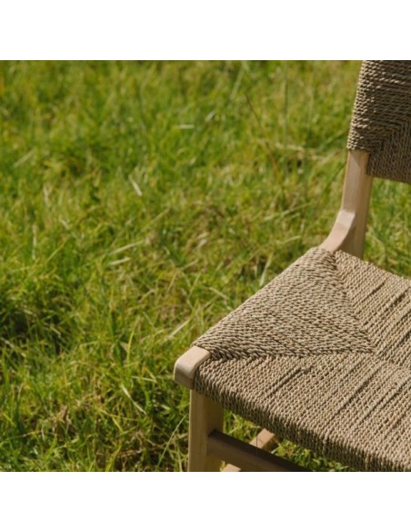 Silla Siena Madera Teka Mediterránea