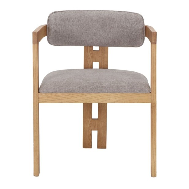 Silla Florencia Madera Olmo Tapizada...