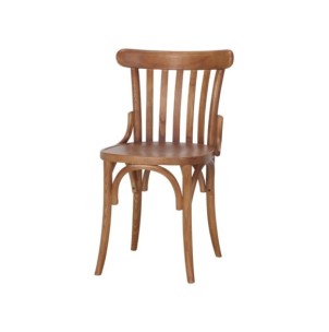 Silla Venecia Madera Olmo Curvada Nogal