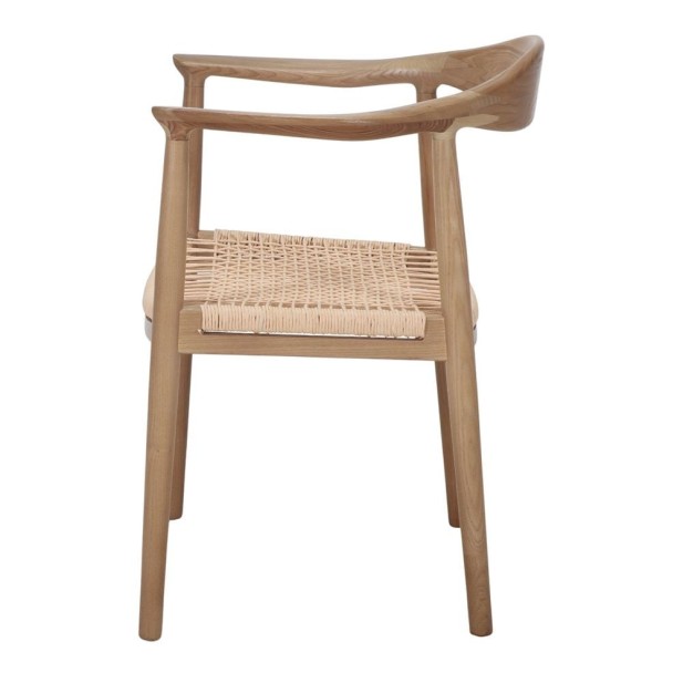 Silla Malmö Madera Fresno Cuerda