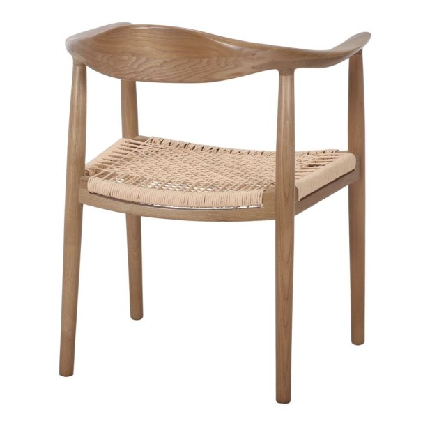 Silla Malmö Madera Fresno Cuerda