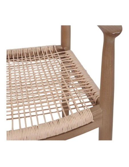 Silla Malmö Madera Fresno Cuerda