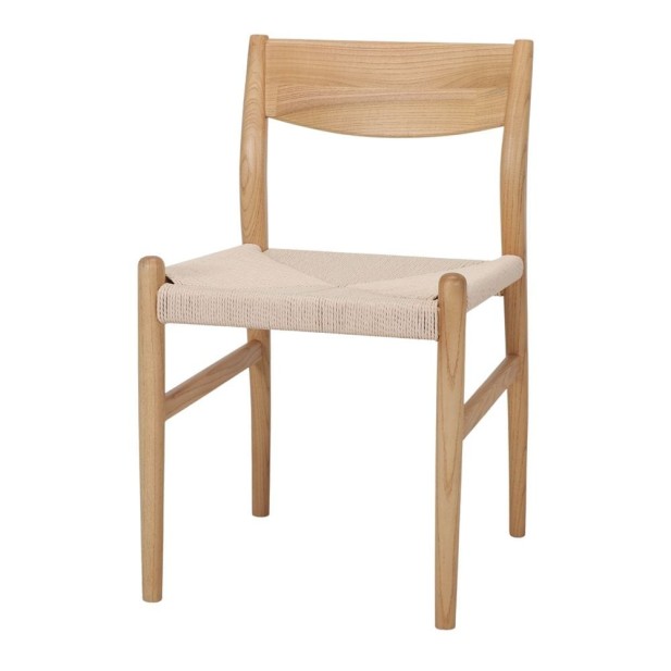 Silla Aarhus Madera Olmo Natural