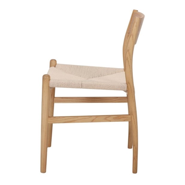 Silla Aarhus Madera Olmo Natural