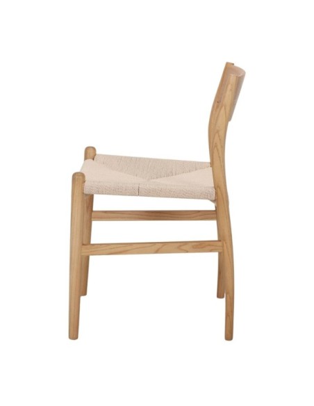 Silla Aarhus Madera Olmo Natural