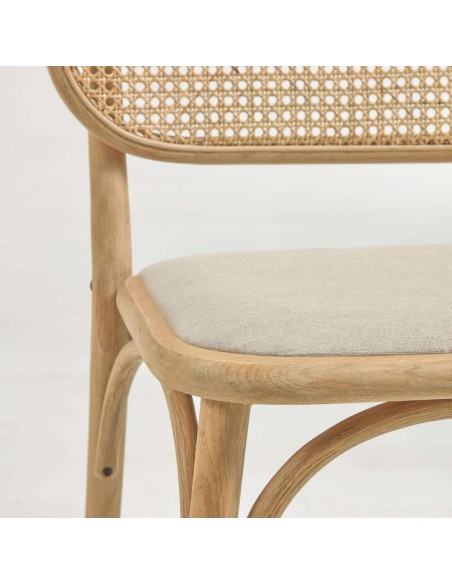 Silla Doriane roble natural - Kave Home