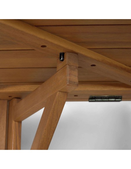 Mesa plegable balcón Amarilis 40x40cm-Kave Home;Vackart.CC2177M46